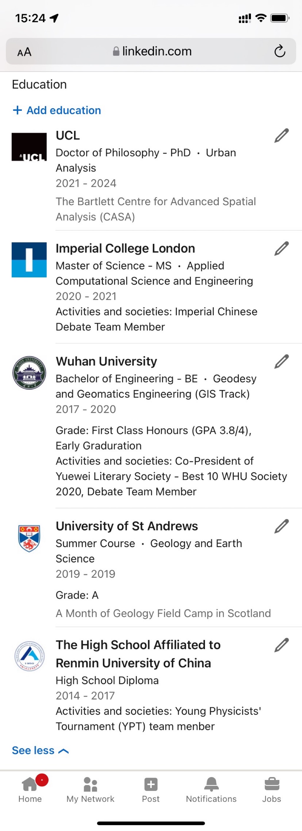 【专注名校理工科硕博申请】
掌握海量新鲜全球留学咨询，人脉关系网络覆盖全球的在校生、校友和青年教师，有充足理工科硕博申请经验。
我把自己的申请经历放在了档案库里，就已经达到这个平台名校榜第60名了…这还没加我辅导的案例…