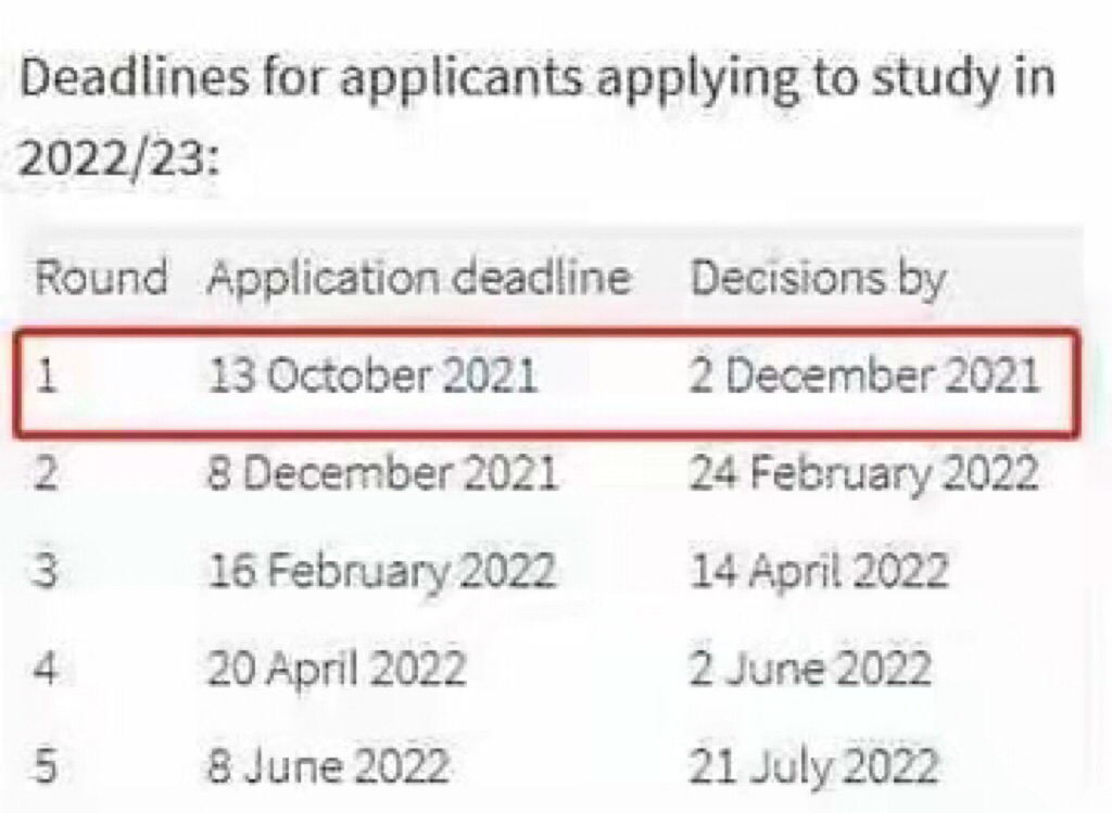 爱丁堡大学12.8日商学院第二轮申请截止。
注意递交时间，错过第二轮很大可能等一年，申请前记得确认学校Priority List 名单。